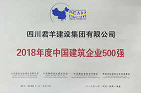 构筑企业五百强